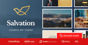 Salvation - Church & Religion WP Theme