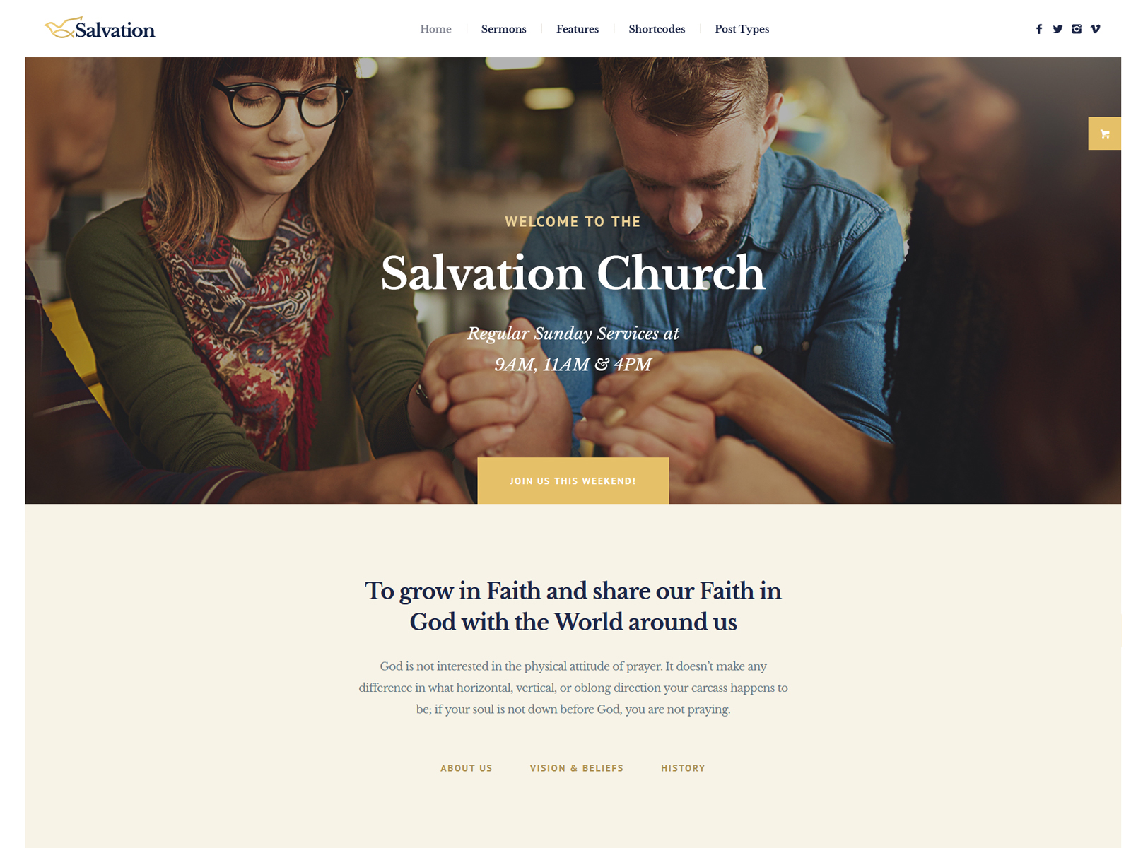 Salvation - Church & Religion Theme